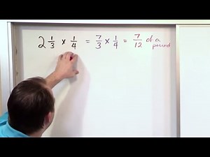Lesson 9 - Word Problems Multiplying Mixed Numbers (5th Grade Math)