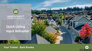 Quick Listing Input Refresher