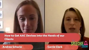 AAC is great! But how on earth are you supposed to get one for a child? Never fear! Andrea from Forbes AAC is here! Andrea joined us live and walked us through how to navigate the AAC evaluation and funding process. #slpeeps | The SLP Solution