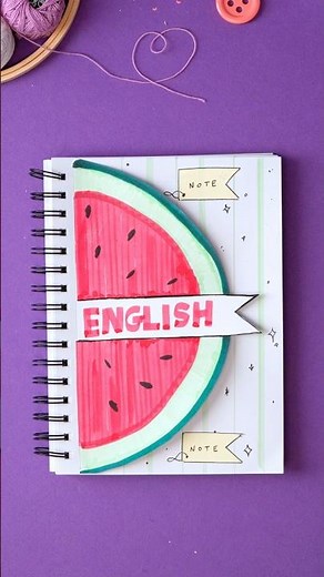 Super Easy Front Page Idea: English 🍉🍉🍉