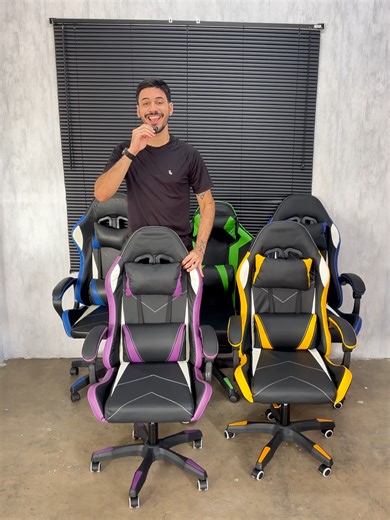 🎮✨ Quer mais conforto pra jogar, trabalhar ou estudar? Então presta atenção nessa cadeira 👀 A Cadeira Gamer PythonFly entrega conforto de verdade, design bonito e um custo-benefício que surpreende. 🚚 Envio rápido direto do Brasil 💺 Confortável até depois de horas de uso 👉 Clica no link e garante a sua com desconto especial 🔥 Corre que o estoque é limitado! Me acompanha pra não perder achados que realmente valem a pena 💛 #setupbrasil #CadeiraErgonômica #cadeira #Promoção #EstudoSemDor #hom