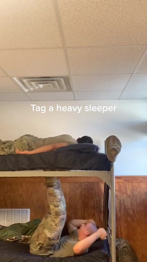 Heaviest sleeper competition #prank #fyp #foryou #military