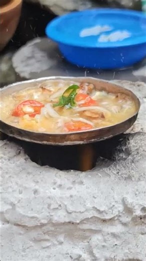 Miniature Cooking: Traditional Fern Stir-fry 🥗 #shorts #aveeplayerlegend #remix