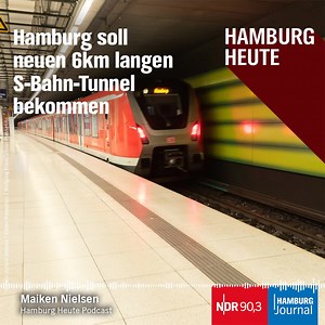 3.6K views · 58 reactions | Die S-Bahn soll zwischen dem Hamburger Hauptbahnhof und dem neuen Fernbahnhof Diebsteich in einem 6 Kilometer langen Tunnel verschwinden. Weitere Themen in der neuen Folge unseres Podcasts "Hamburg Heute": Lage von Tänzer*innen, DJs und Veranstalter*innen weiter unsicher. Sportunterricht mit Maske. Debatte um Impfpflicht. Jetzt anhören: https://www.ndr.de/903/podcast4778.html | NDR Hamburg | Facebook