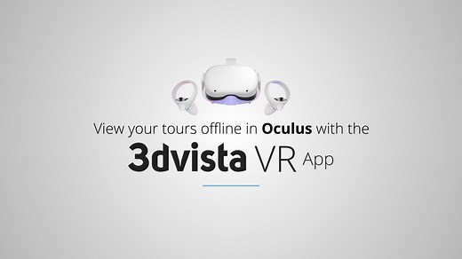 Presentamos la aplicación 3DVista VR para Meta Quest
