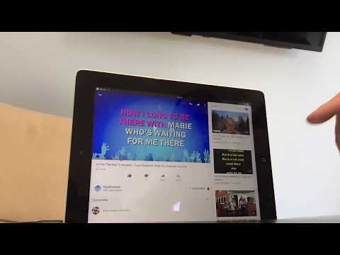 Easy Karaoke set-up with iPad