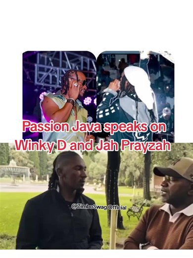 Passion Java speaks on the biggest 2 artist right now in Zimbabwe Winky D and Jah Prayzah. sense or trash #zimcelebrities #Harare #zimuk🇬🇧🇿🇼tiktok #zimbabwetiktok🇿🇼🇿🇼🇿🇼🇿🇼 #Zimbabwe