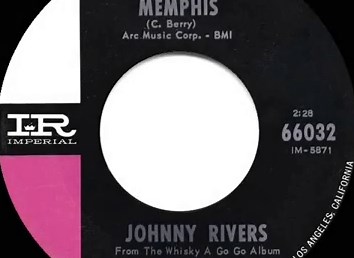 1964 HITS ARCHIVE: Memphis - Johnny Rivers (a #2 record--mono 45)