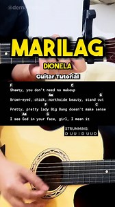 Marilag - Dionela | Guitar Chords with Lyrics 🎵🎸 #guitartutorial #chords #lyrics | dernalvamusic