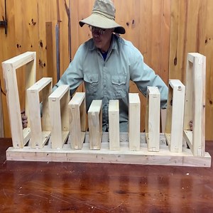 328K views · 1.2K reactions | Marvel At How He Created A Beautiful Bench From Scrap Wood | Woodworking Skill | Facebook