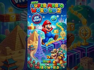 🌍 (En Vivo) Super Mario World 2: Around The World 🍄 0.4