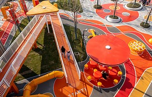 Magma Flow, China by 100 Architects