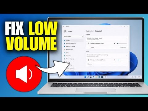 How To Fix Low Volume On Laptop In Windows 11 (2025)