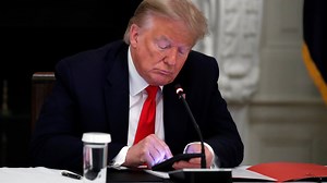 Trump launches platform to post messages, advisers say social media site coming