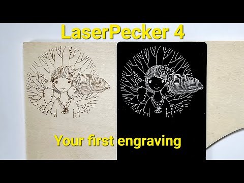LaserPecker 4 - Your First Engraving