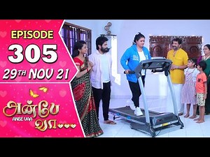 Anbe Vaa Serial | Episode 305 | 29th Nov 2021 | Virat | Delna Davis | Saregama TV Shows Tamil