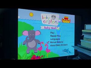 Baby Einstein: Baby Noah: Animal Expedition 2004 DVD Menu Walkthrough