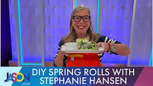 20K views · 218 reactions | Spring rolls are a healthy option for lunch or dinner. And you don't need to order out to get them. Stephanie Hansen from StephaniesDish shows us how easy it is to make them yourselves. Plus, tips on making a dipping sauce and Spring rolls in a bowl. | The Jason Show | Facebook