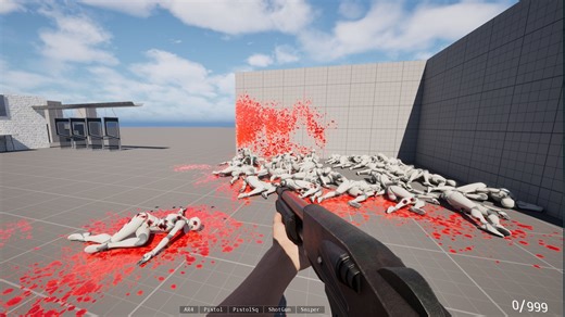 【FPS游戏开发08】加入解压受击反馈/优化所有运动动画/一三人称共用