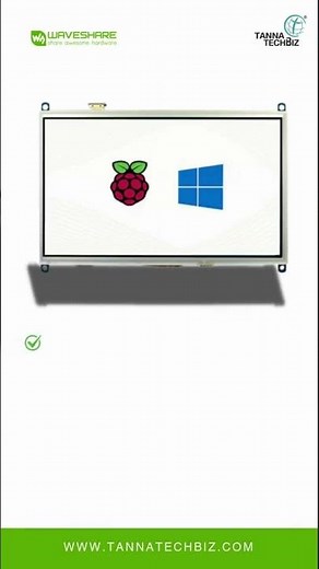 Waveshare 10.1" Resistive Touch Screen LCD | HDMI Display for Raspberry Pi & PC (1024×600)