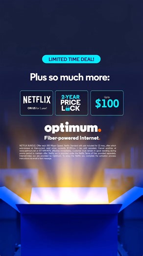 Spread joy & save with Optimum. Fiber-powered Internet now starts at only $25/mo! | Optimum