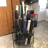 ALVIN WRF40 Wire Bin Roll File, Made for Rolled Maps, Plans, Drawings, and Tubes (4 x 4 Inches - 20 Slots)