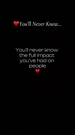 You’ll never know… ✨💌#motivational #inspirational #gratitude #friendship #lifelessons ✨You’ll never know the 𝒻𝓊𝓁𝓁 impact you have on people around you… ✨ ♥️ I smiled because of 𝓎ℴ𝓊． ♥️ I breathed easier because of 𝓎ℴ𝓊. ♥️ Thank you for being 𝓎ℴ𝓊 because being your true self is 𝓂ℴ𝓇ℯ than enough. ♥️ 𝒯𝒽𝒶𝓃𝓀 𝓎ℴ𝓊 for being there for me. THANK YOU♥️ 💌✨𝒮𝒽𝒶𝓇ℯ this with someone you care about to show your gratitude and appreciation. ♥️ Feelings Quotes Love and friendship Inspirati