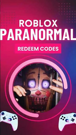 Paranormal Redeem Codes | Roblox Paranormal Codes #Paranormal #paranormalcodes