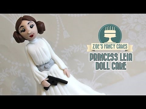 Princess Leia doll cake :Star Wars cake collaboration