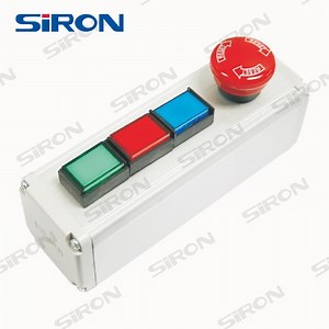 [Hot Item] Siron Control Box Hole Size 16mm Aluminum Switch Push Button Box