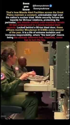 Why Two People Live 80 Feet Underground to Guard 50 Nuclear Missiles! ☢️🇺🇸