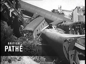 Train Wreck In Us (1939)