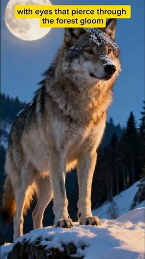 Timber Wolf: The Phantom Predator Lurking in the Shadows! #wildlife #entertainment