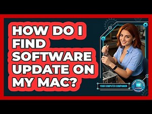 How Do I Find Software Update On My Mac?