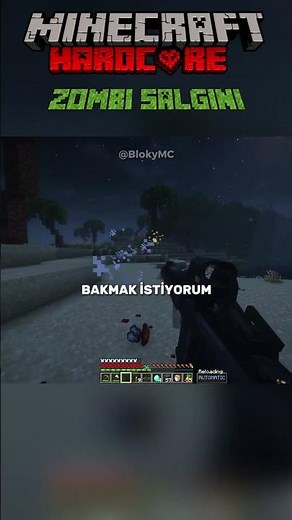 KUMSALDA ZOMBİ AVI! Minecraft Hardcore: ZOMBİ Salgınında HAYATTA Kalmak! #minecraft100gün