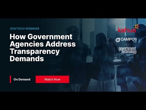 How Government Agencies Address Transparency Demands