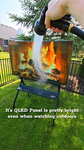 340K views · 9.2K reactions | This outdoor TV is made to handle it all — IP55 waterproof, weather-resistant, and crystal-clear in direct sunlight. ✅ Easy to install ✅ Full weather protection ✅ 4K clarity, day or night | Sylvox | Facebook