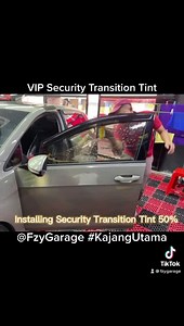 VIP Transition Tint Now Available at Fzygarage. We have a verities of tint that will suits your need. . . All are warranty covered with a cheap reasonable price. Contact us at 0193773600 or click link below: https://wa.me/message/YV64VIUROVLMJ1 . . Location: Fzy Garage No.1, Jalan Seksyen 3/7, Taman Kajang Utama, 43000 Kajang, Selangor. . Lokasi : Google : https://goo.gl/maps/jsMuiUzNvnzvfNJG7 . Waze : https://waze.com/ul/hw282ut8mu #fzygarage #fzyautoparts #tintedwindows #servisberkualiti #tint