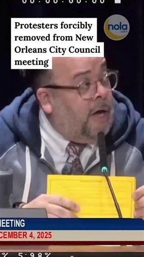 A ferocious protest over federal immigration sweeps disrupted the New Orleans City Council meeting for about half an hour on Thursday, ending when police officers forced about 30 protesters from the council’s chambers. To stay updated, head to nola.com | NOLA.com