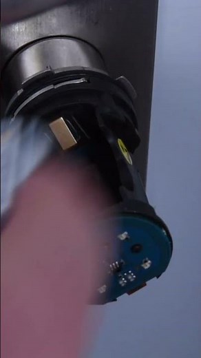 Change KABA Evolo door knob battery | ImmoTrainer Wetzikon