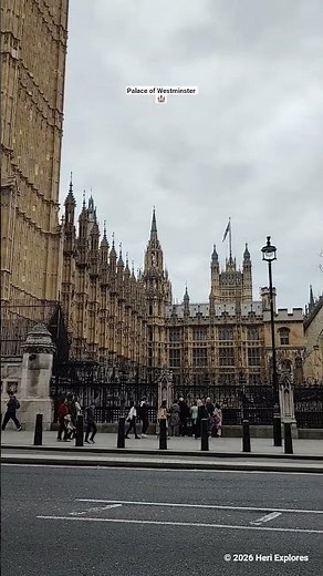 The Houses of Parliament, in London UK 🇬🇧
