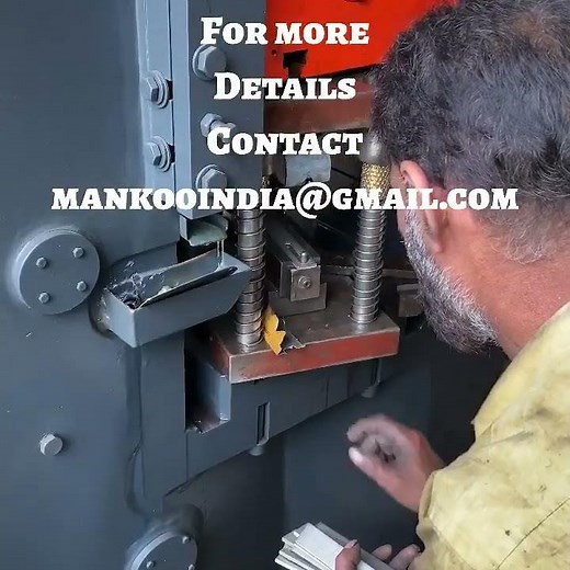 Coin Operation | Knuckle Joint Power Press | Work in Action | Mankoo India