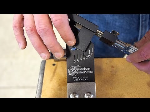 All American Sharpener Model 5005 Introduction - Lawn Mower Blade Sharpener