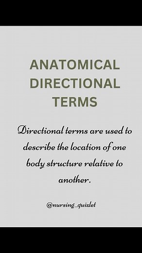 Episode 5: Anatomical Directional Terms for Nursing Students