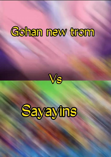 New transformación de gohan#peleaepica #vs #fypシ #gohanfinal#anime #dragonballsuper