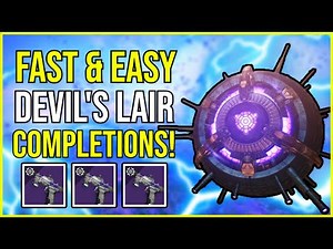 How To Complete The Devil's Lair FAST! | Destiny 2
