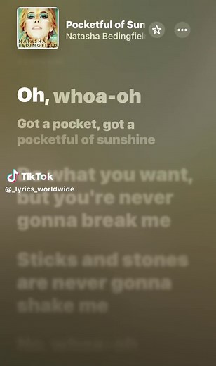 #takemeaway #takemeawaysong #pocketfulofsunshine #natashabedingfield #fyp