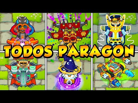 REVELANDO TODOS OS PARAGONS E DESCOBRI QUAL O MAIS FORTE NO BLOONS TD 6