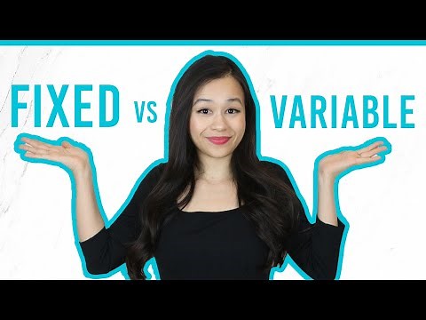 Fixed vs. Variable Interest Rates