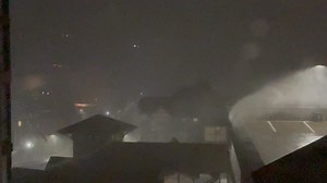 This is facing Stratford Avenue on UC's campus around 12:46 a.m. Thanks Joey for sharing | FOX19